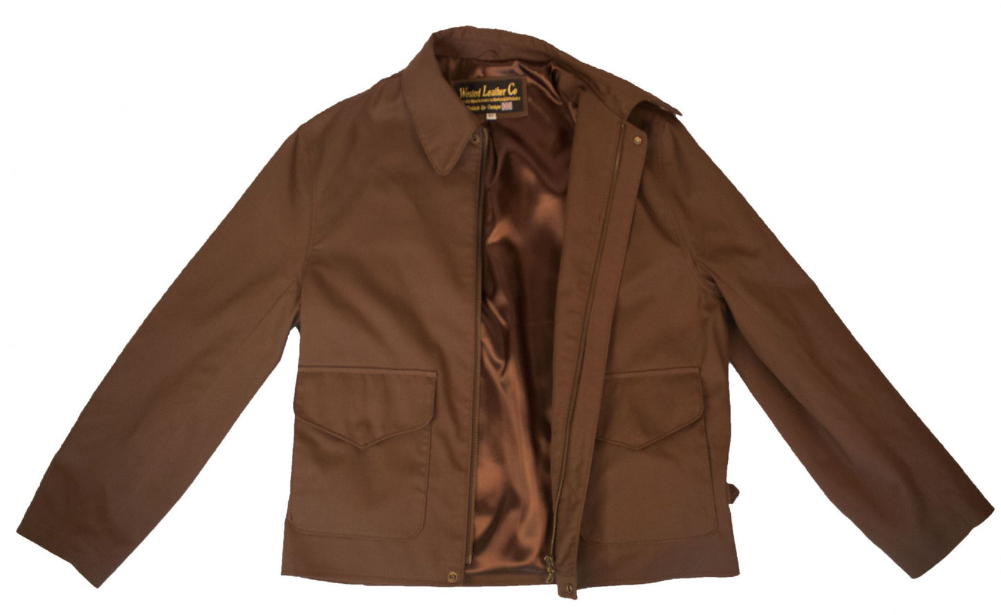 CUSTOM MADE Last Crusade Jacket in Brown or Black Cotton